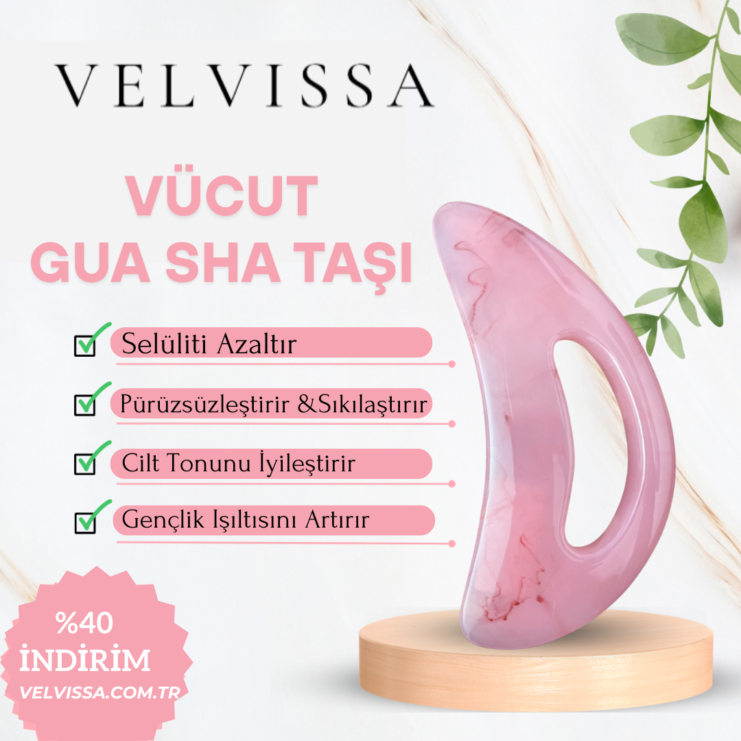 VELVİSSA™ VÜCUT GUA SHA TAŞI